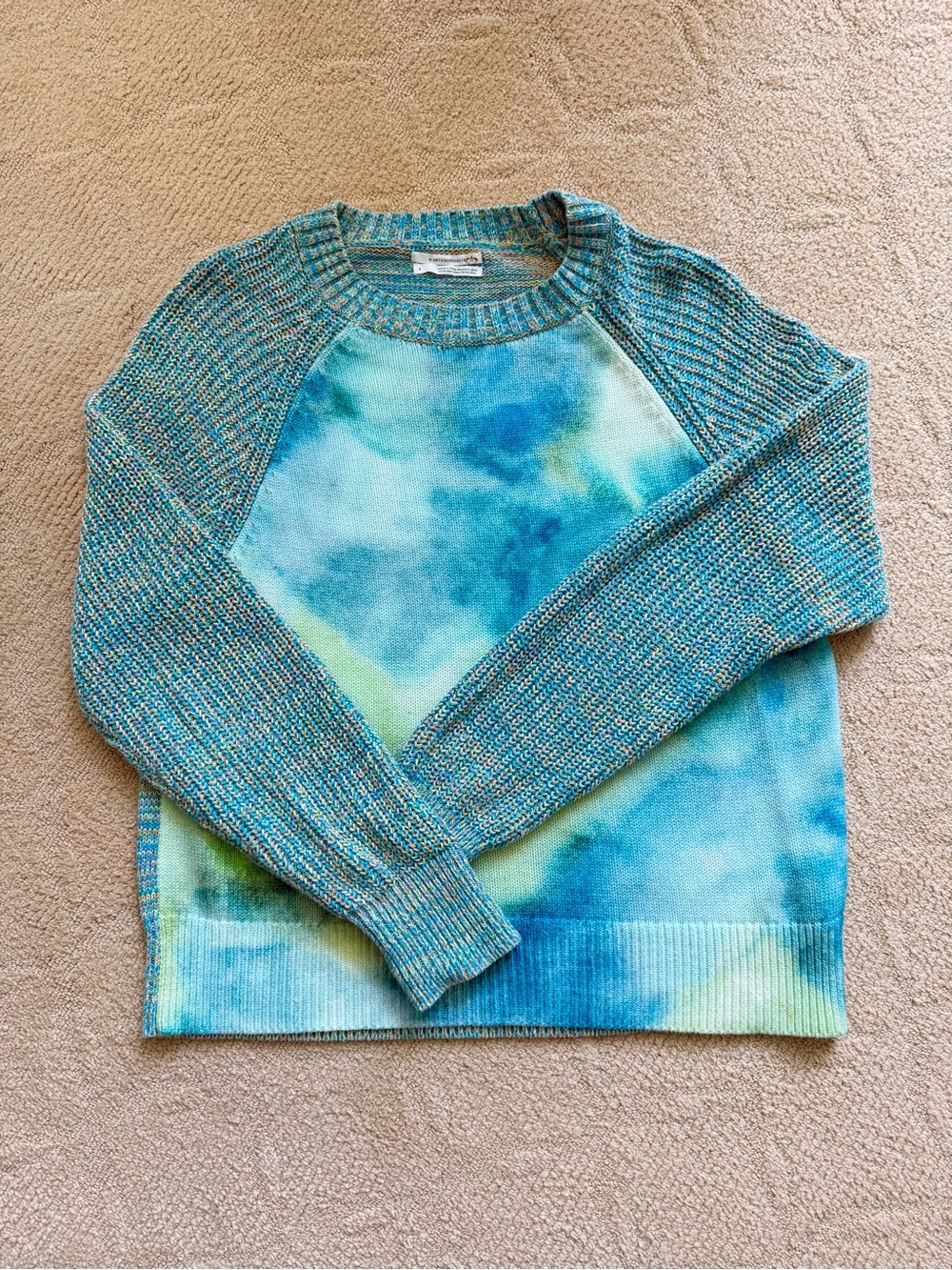 ANTHROPOLOGIE Tie-Dye Crewneck Sweater